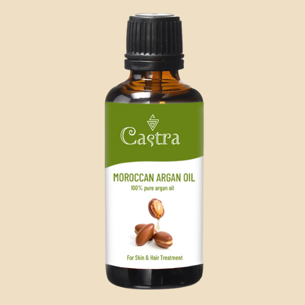 Castra 100% Pure Cold-Pressed Moroccan Argan Oil (50ml) – The Liquid Gold for Ageless Beauty