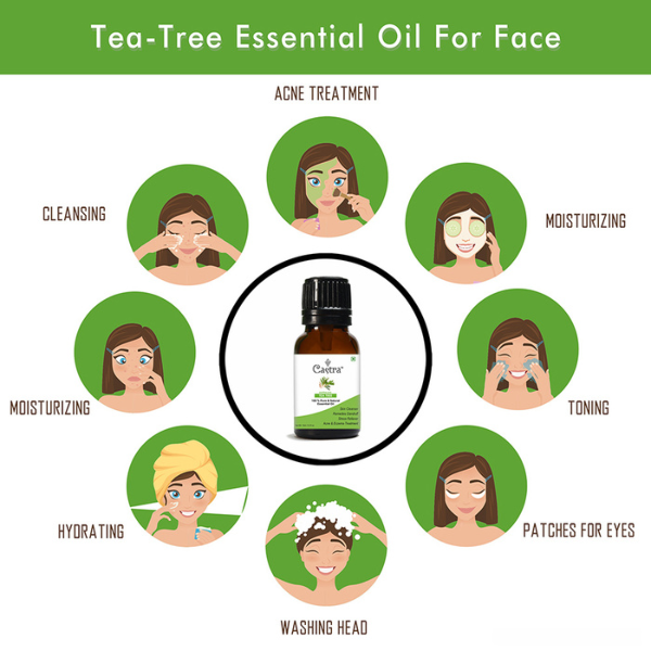 Castra 100% Pure & Natural Australian Tea Tree Essential Oil (15ml) – The Natural Purifier and Healing Elixir