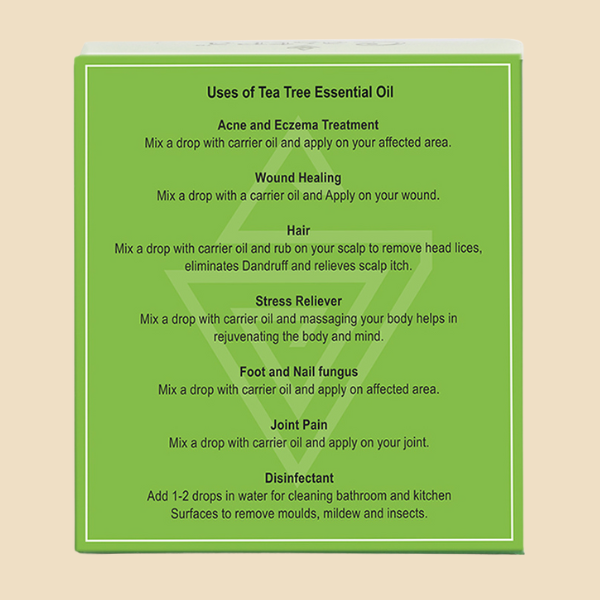 Castra 100% Pure & Natural Australian Tea Tree Essential Oil (15ml) – The Natural Purifier and Healing Elixir